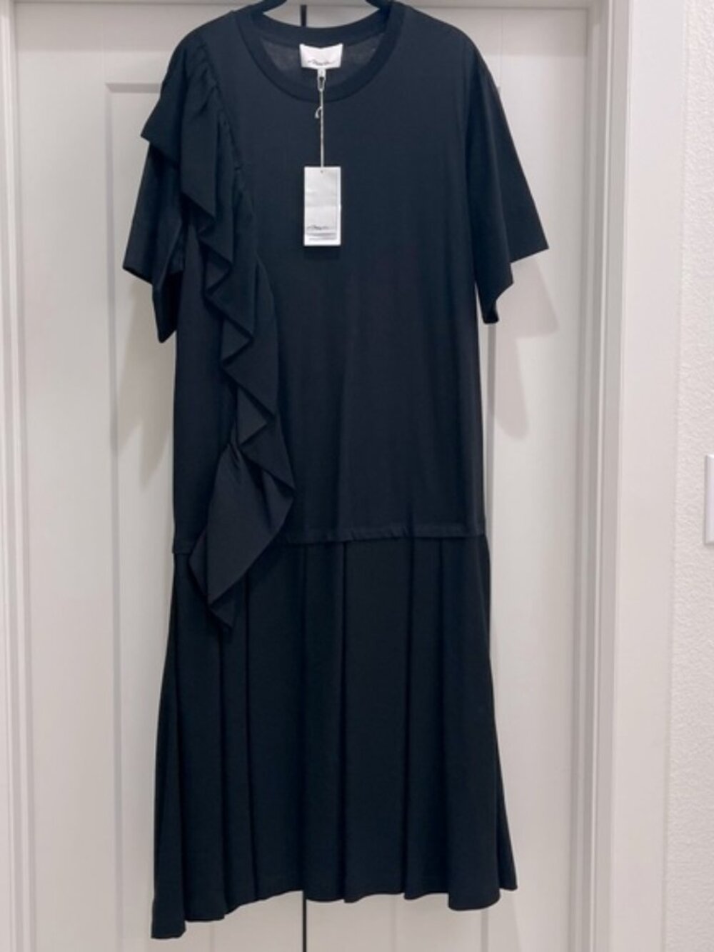 3.1 Phillip Lim Ruffle Drop Waist Dress NWT size M